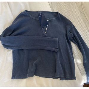 Brandy Melville waffle long sleeve